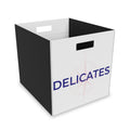Felt Storage Box – Sturdy Fabric Cube Bin for Organizing Delicates & Closet Shelves
