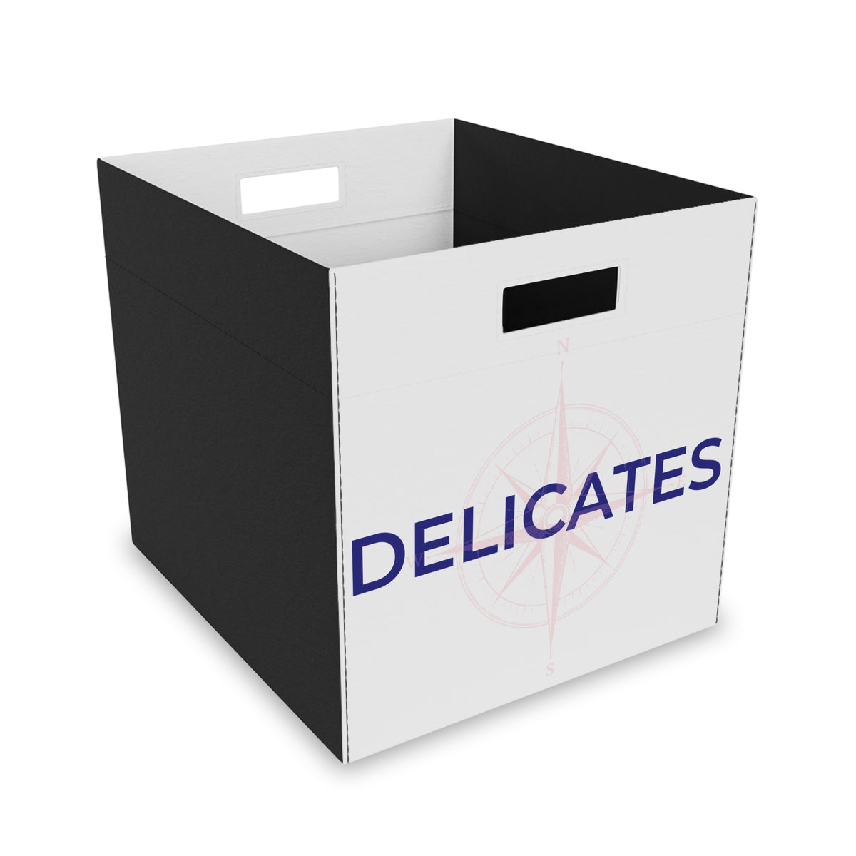 Felt Storage Box – Sturdy Fabric Cube Bin for Organizing Delicates & Closet Shelves