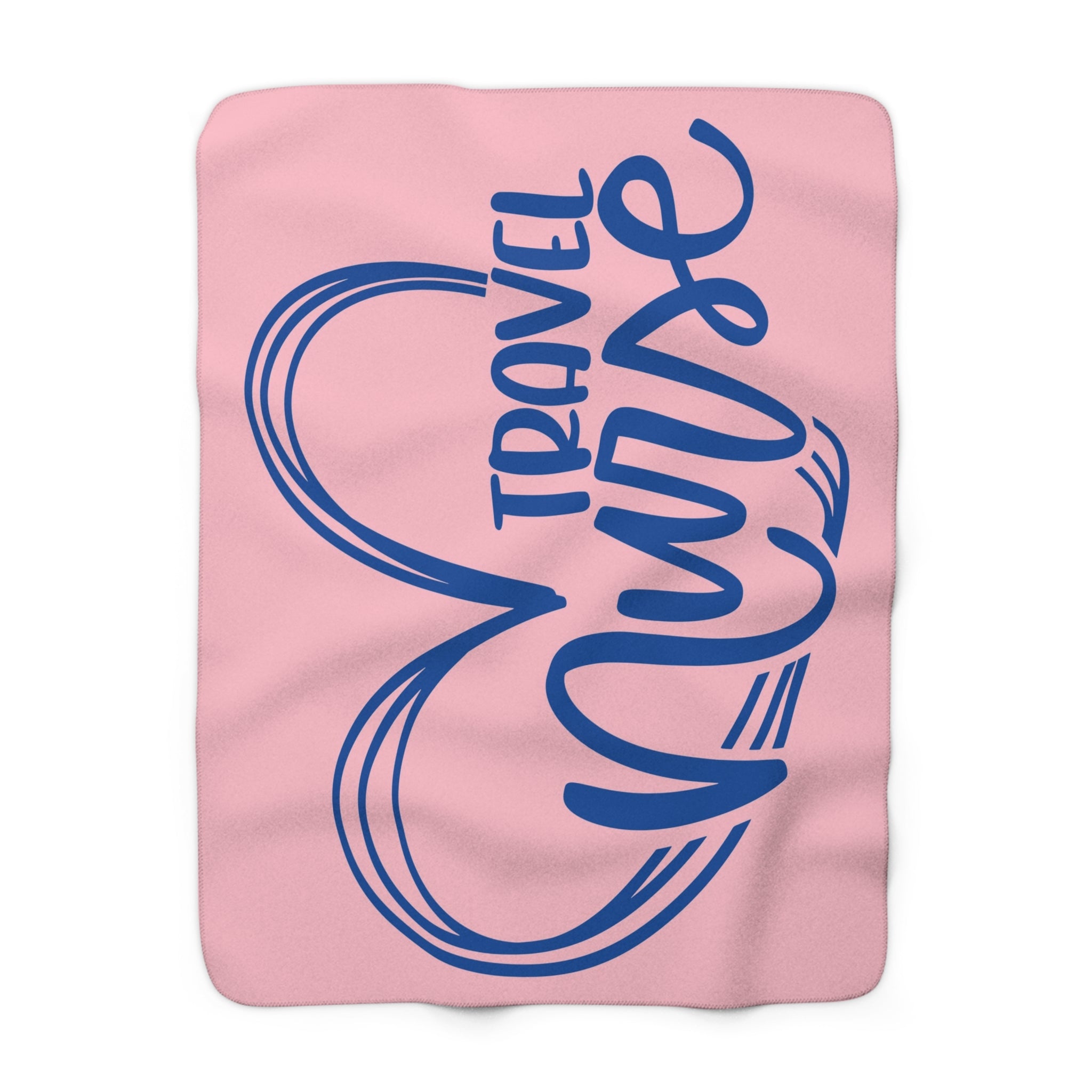 Sherpa Fleece Travel Nurse Blanket — Cozy Sherpa Throw for Travel & Camping