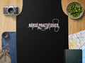 Black tank top with "Nurse Practitioner" text and stethoscope graphic.