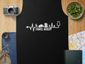 Black tank top with "Travel Nurse" text and stethoscope, cowboy hat, and medical symbol.