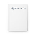 Home Base Hardcover Journal — Nautical Compass Notebook for Home Planning & Daily Notes