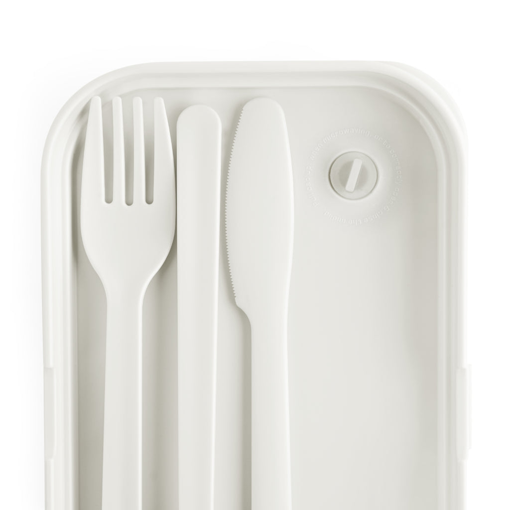 Wood Grain Bento Lunch Box — Personalized Initials KA O, Compact Eco-Friendly Lunch Container